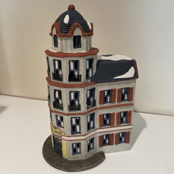 Department 56 Christmas in the City The Tower Cafe Lighted Building 1987 #6512-9 - Picture 7 of 14